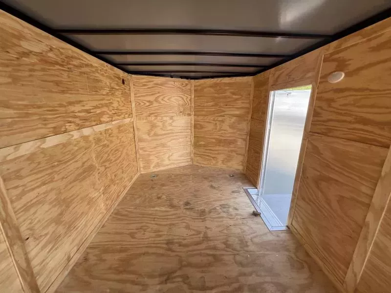 2025 Quality 8.5x20' Enclosed Car Hauler Trailer 9990# GVW * BLACKOUT PKG * 7' HEIGHT * 60" TRIPLE TUBE TONGUE * SILVER EXTERIOR * 5200# AXLES * PLYWOOD WALLS & FLOORS * TUBE WALL & CEILING STUDS * LED LIGHTS * 16" O.C. WALL AND FLOORS * RV DOOR * V-NOSE Qw3Epcoyzq1b