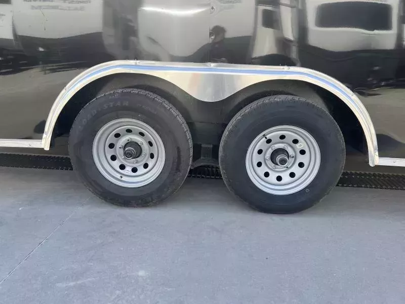 2025 Quality 8.5x20' Enclosed Car Hauler Trailer 9990# GVW * BLACKOUT PKG * 7' HEIGHT * 60" TRIPLE TUBE TONGUE * SILVER EXTERIOR * 5200# AXLES * PLYWOOD WALLS & FLOORS * TUBE WALL & CEILING STUDS * LED LIGHTS * 16" O.C. WALL AND FLOORS * RV DOOR * V-NOSE WWfHbE6ssfg7