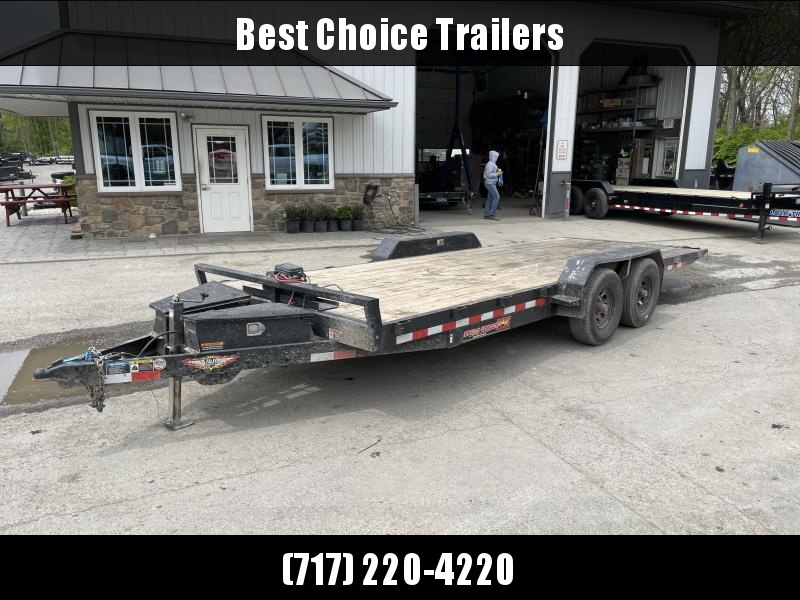 2021 H&H 7x20' Power Tilt Car Hauler Trailer 9990# GVW * POWER TILT * D/S TOOLBOX * 6" FRAME * DROP JACK * INTEGRATED TAIL LIGHTS * CHANNEL C/M 2021 H&H 7x20' Power Tilt Car Hauler Trailer 9990# GVW * POWER TILT * D/S TOOLBOX * 6" FRAME * DROP JACK * INTEGRATED TAIL LIGHTS * CHANNEL C/M