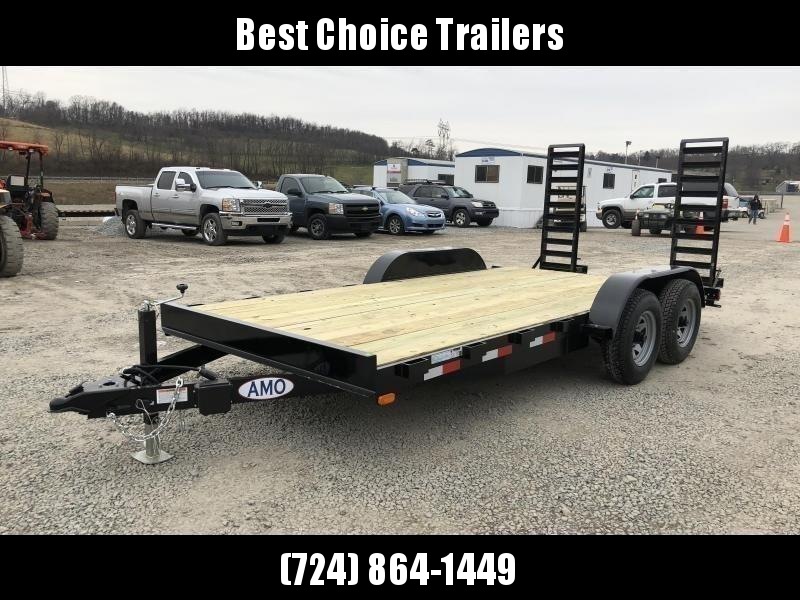 2021 AMO 7x16' Equipment Trailer 9990# GVW * ALL LED LIGHTS * STAND UP RAMPS * BEAVERTAIL * STACKED 5" CHANNEL TONGUE/FRAME * DROP LEG JACK * REMOVABLE FENDERS 2021 AMO 7x16' Equipment Trailer 9990# GVW * ALL LED LIGHTS * STAND UP RAMPS * BEAVERTAIL * STACKED 5" CHANNEL TONGUE/FRAME * DROP LEG JACK * REMOVABLE FENDERS