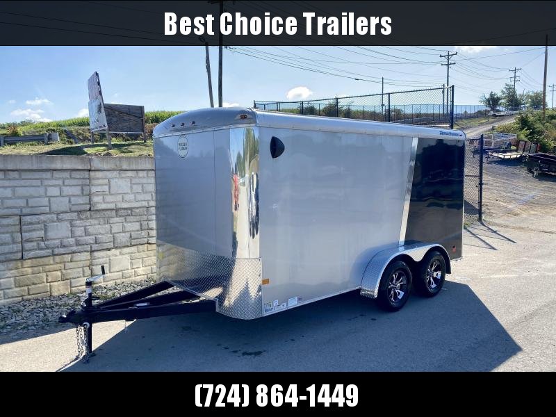 2020 Wells Cargo 7x14' Enclosed Motorcycle Trailer 7000# GVW * BLACK + SILVER * TRIPLE TUBE TONGUE * +12" TONGUE * VINYL WALLS + CEILING * 6'6" INTERIOR HEIGHT * D-RINGS * ALUMINUM WHEELS * SCREWLESS * 1 PC ROOF 2020 Wells Cargo 7x14' Enclosed Motorcycle Trailer 7000# GVW * BLACK + SILVER * TRIPLE TUBE TONGUE * +12" TONGUE * VINYL WALLS + CEILING * 6'6" INTERIOR HEIGHT * D-RINGS * ALUMINUM WHEELS * SCREWLESS * 1 PC ROOF