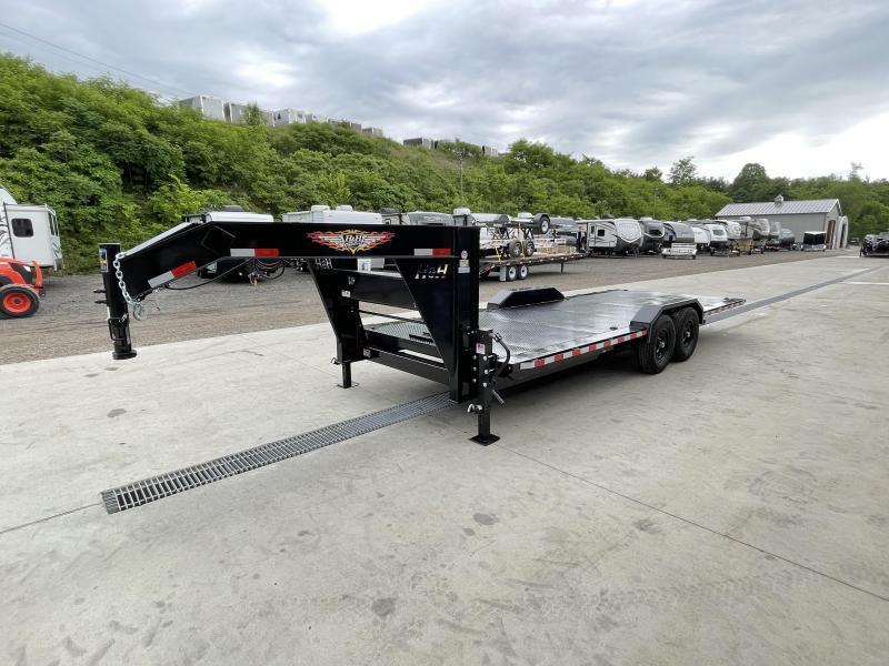 2021 H&amp;H 102x22� Gooseneck Power Tilt Equipment Trailer
