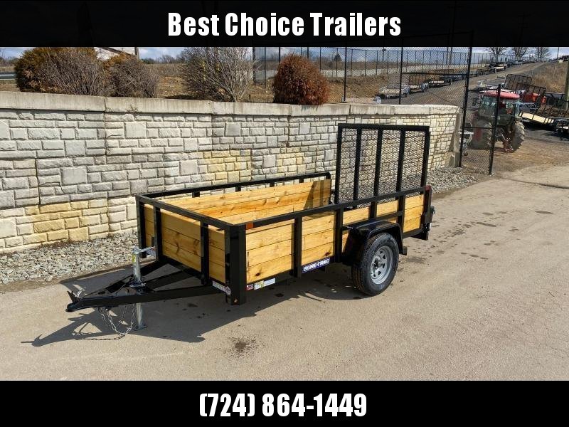 2021 Sure-Trac 5x8' High Side Utility Landscape Trailer 2990# GVW * 24" 3-BOARD HIGH SIDE * 2" TUBE TOP RAIL * 2X2" TUBE GATE C/M + SPRING ASSIST + FOLD FLAT * TOOLESS GATE REMOVAL * SPARE MOUNT * PROTECTED WIRING * SET BACK JACK * TRIPLE TUBE TONGUE * D- 2021 Sure-Trac 5x8' High Side Utility Landscape Trailer 2990# GVW * 24" 3-BOARD HIGH SIDE * 2" TUBE TOP RAIL * 2X2" TUBE GATE C/M + SPRING ASSIST + FOLD FLAT * TOOLESS GATE REMOVAL * SPARE MOUNT * PROTECTED WIRING * SET BACK JACK * TRIPLE TUBE TONGUE * D-