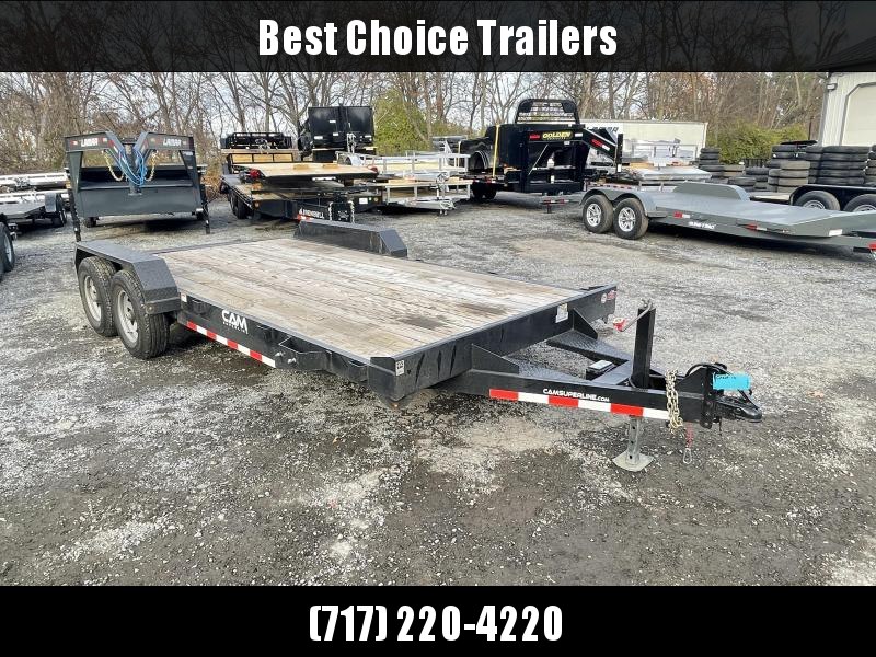 USED 2021 Cam Superline 7x18' Car Hauler Trailer 9990# GVW USED 2021 Cam Superline 7x18' Car Hauler Trailer 9990# GVW