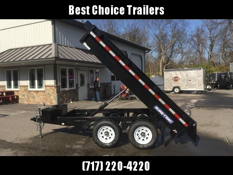 2021 Sure-Trac 6x10' Deckover Dump Trailer 7000# GVW * INTEGRATED KEYWAY * SPARE MOUNT * TARP PREP * D-RINGS * POWER UP/ DOWN * TRIPLE TUBE TONGUE * BULLET LED'S * RADIALS * POWDERCOATED * SEALED HARNESS 2021 Sure-Trac 6x10' Deckover Dump Trailer 7000# GVW * INTEGRATED KEYWAY * SPARE MOUNT * TARP PREP * D-RINGS * POWER UP/ DOWN * TRIPLE TUBE TONGUE * BULLET LED'S * RADIALS * POWDERCOATED * SEALED HARNESS
