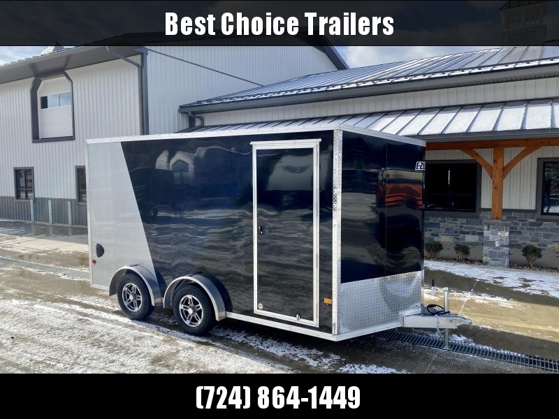 2022 E-Z Hauler 7.5x14' Aluminum Enclosed Motorcycle Trailer 7000# GVW * UTV PACKAGE 7' HEIGHT * BLACK + SILVER 2-TONE * VINYL WALLS * RAMP DOOR * 16" O/C * SCREWLESS * 1 PC ROOF * TORSION * SPREAD AXLE * 24" STONEGUARD * 3/4" FLOORS * SLIDE TRACK 2022 E-Z Hauler 7.5x14' Aluminum Enclosed Motorcycle Trailer 7000# GVW * UTV PACKAGE 7' HEIGHT * BLACK + SILVER 2-TONE * VINYL WALLS * RAMP DOOR * 16" O/C * SCREWLESS * 1 PC ROOF * TORSION * SPREAD AXLE * 24" STONEGUARD * 3/4" FLOORS * SLIDE TRACK
