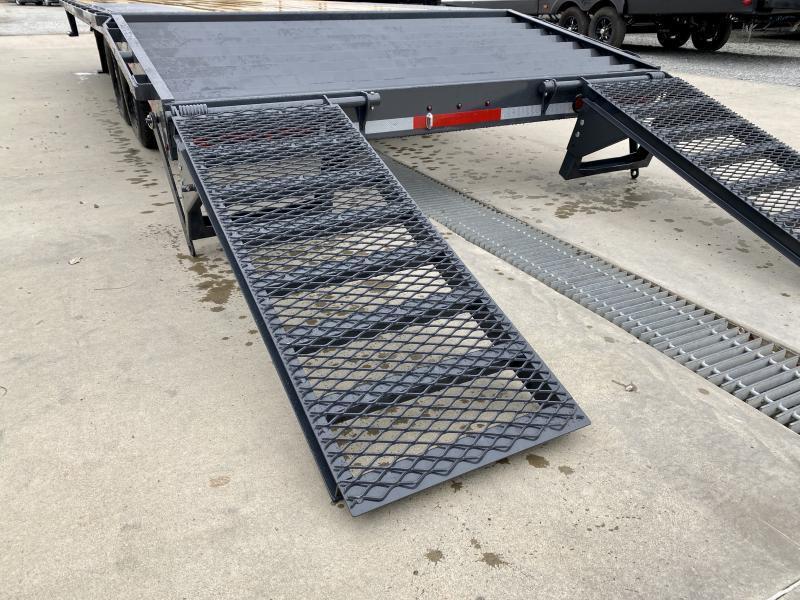 2025 Lamar 102x22' Gooseneck Beavertail Deckover Trailer 14000# GVW ...
