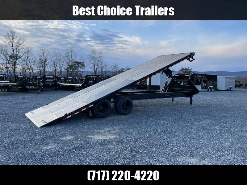 2023 Ironbull 102x28' Gooseneck Deckover Power Tilt Trailer 22000# GVW * DEXTER 10K TORSION AXLES * SCISSOR LIFT * I-BEAM FRAME * RUBRAIL/STAKE POCKETS/PIPE SPOOLS/D-RINGS/BANJO EYES * I-BEAM MAINFRAME AND BED RUNNERS * DUAL 12K JACKS * IRONCLAD WARRANTY 2023 Ironbull 102x28' Gooseneck Deckover Power Tilt Trailer 22000# GVW * DEXTER 10K TORSION AXLES * SCISSOR LIFT * I-BEAM FRAME * RUBRAIL/STAKE POCKETS/PIPE SPOOLS/D-RINGS/BANJO EYES * I-BEAM MAINFRAME AND BED RUNNERS * DUAL 12K JACKS * IRONCLAD WARRANTY