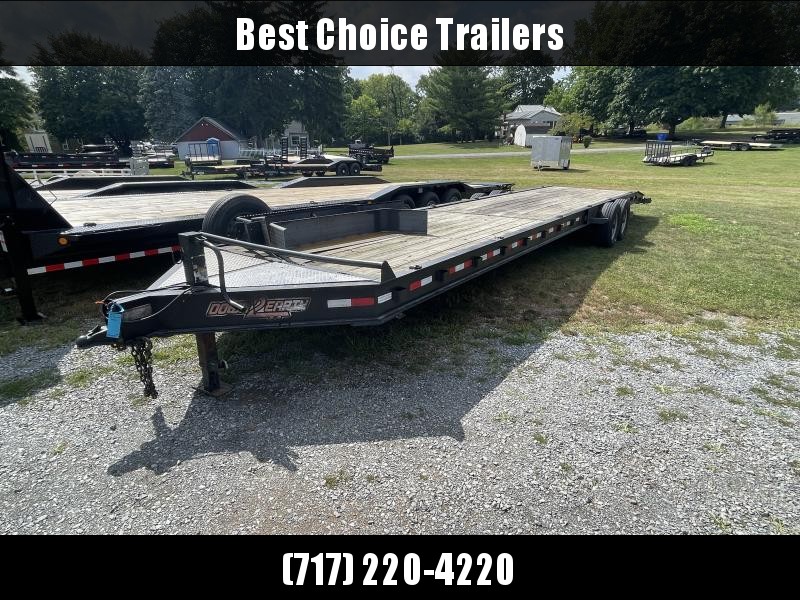 USED 2017 Down 2 Earth Trailers 7x36' 2-Car Hauler Trailer 14000# GVW * INTEGRATED OVERSIZE TOOLBOX * I-BEAM FRAME * 14-PLY TIRES USED 2017 Down 2 Earth Trailers 7x36' 2-Car Hauler Trailer 14000# GVW * INTEGRATED OVERSIZE TOOLBOX * I-BEAM FRAME * 14-PLY TIRES