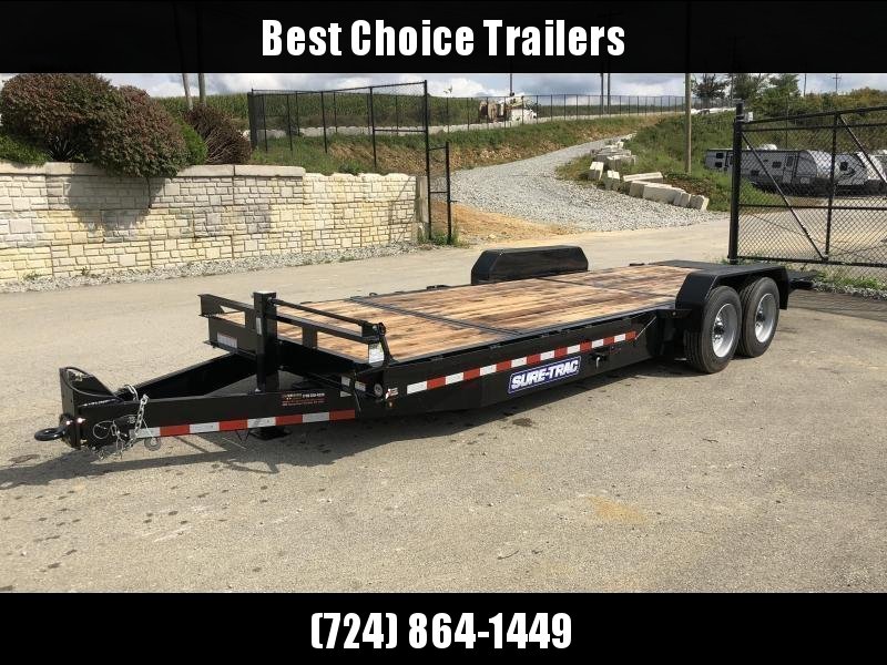 2020 Sure Trac 7x20' Gravity Tilt Equipment Trailer 16000# GVW * TOOLBOX * OAK DECK * 8000# AXLE UPGRADE * 16+4' SPLIT DECK * 17.5" 16-PLY RUBBER * 3 3/8" BRAKES * 8" TONGUE/FRAME/BEDFRAME UPGRADE * HD COUPLER * 12K JACK * RUBRAIL/STAKE POCKETS/D-RINGS * 2020 Sure Trac 7x20' Gravity Tilt Equipment Trailer 16000# GVW * TOOLBOX * OAK DECK * 8000# AXLE UPGRADE * 16+4' SPLIT DECK * 17.5" 16-PLY RUBBER * 3 3/8" BRAKES * 8" TONGUE/FRAME/BEDFRAME UPGRADE * HD COUPLER * 12K JACK * RUBRAIL/STAKE POCKETS/D-RINGS *