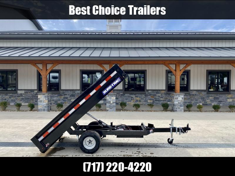2023 Sure-Trac 4.5x8 Utility Dump Trailer 2990# GVW * ON OR OFF ROAD * SELF STORING RAMPS W/ SHARK GRIP * INTEGRATED KEYWAY * POWER UP/POWER DOWN * D-RINGS * LED'S * REMOVABLE TONGUE FOR STORAGE * IDEAL SIZE FOR ATV/GOLF CART/GARDEN TRACTOR 2023 Sure-Trac 4.5x8 Utility Dump Trailer 2990# GVW * ON OR OFF ROAD * SELF STORING RAMPS W/ SHARK GRIP * INTEGRATED KEYWAY * POWER UP/POWER DOWN * D-RINGS * LED'S * REMOVABLE TONGUE FOR STORAGE * IDEAL SIZE FOR ATV/GOLF CART/GARDEN TRACTOR 1693499392