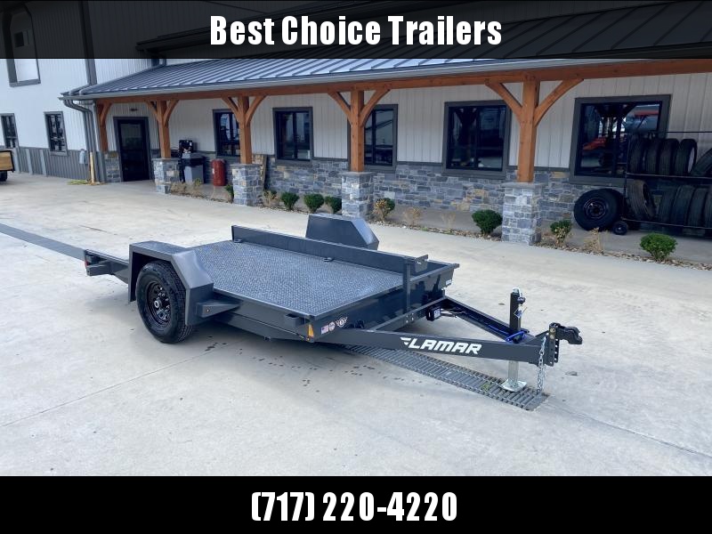 2023 Lamar 79x12' Single Axle Scissor Hauler Gravity Tilt Equipment Trailer 7000# GVW * 7000# TORSION AXLE* STEEL FLOOR 3/16 * WRAPPED SIDES * EXTRA D-RINGS * SPARE MOUNT * CHARCOAL * FULL FRAME * 16" 10-PLY TIRES * ADJUSTABLE COUPLER * DROP JACK 2023 Lamar 79x12' Single Axle Scissor Hauler Gravity Tilt Equipment Trailer 7000# GVW * 7000# TORSION AXLE* STEEL FLOOR 3/16 * WRAPPED SIDES * EXTRA D-RINGS * SPARE MOUNT * CHARCOAL * FULL FRAME * 16" 10-PLY TIRES * ADJUSTABLE COUPLER * DROP JACK