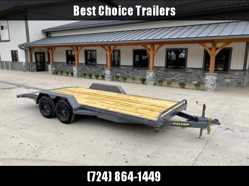 2022 Corn Pro 7x22' Wood Deck Car Hauler 9900# GVW * REAR SLIDE OUT RAMPS * DIAMOND PLATE FENDERS * RUNNING BOARDS * RUBRAIL/STAKE POCKETS/CHAIN SPOOLS * DEMCO EZ LATCH COUPLER * CHAIN TRAY * DIAMOND PLATE DOVETAIL * URETHANE PAINT * 16" O.C. C/M 2022 Corn Pro 7x22' Wood Deck Car Hauler 9900# GVW * REAR SLIDE OUT RAMPS * DIAMOND PLATE FENDERS * RUNNING BOARDS * RUBRAIL/STAKE POCKETS/CHAIN SPOOLS * DEMCO EZ LATCH COUPLER * CHAIN TRAY * DIAMOND PLATE DOVETAIL * URETHANE PAINT * 16" O.C. C/M