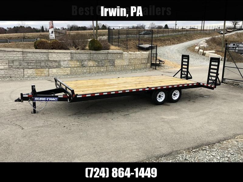 2021 Sure-Trac 102x22 Beavertail Deckover Trailer 15000# GVW * HD 4 ...