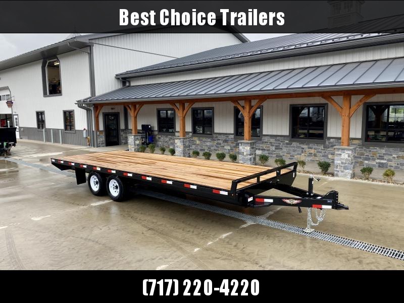 2022 H&H 102x22 Flatbed Deckover Trailer 9990# GVW * STRAIGHT DECK * 8' SLIDE IN RAMPS * 10" I-BEAM MAINFRAME * CHANNEL SIDE RAIL * RUBRAIL/STAKE POCKETS/D-RINGS * ADJUSTABLE COUPLER * DROP LEG JACK * LED'S * CLEARANCE 2022 H&H 102x22 Flatbed Deckover Trailer 9990# GVW * STRAIGHT DECK * 8' SLIDE IN RAMPS * 10" I-BEAM MAINFRAME * CHANNEL SIDE RAIL * RUBRAIL/STAKE POCKETS/D-RINGS * ADJUSTABLE COUPLER * DROP LEG JACK * LED'S * CLEARANCE