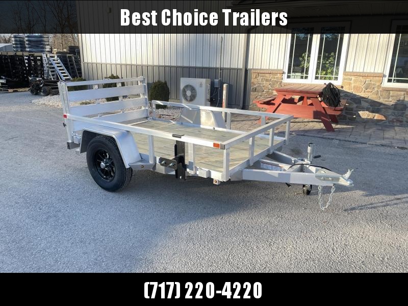 2021 Sure Trac 5x8' Aluminum Utility Landscape Trailer 2990# GVW * BI FOLD GATE * ALUMINUM WHEELS * TUBE TOP * TRIPLE TUBE TONGUE * TUBE TONGUE * SWIVEL JACKS * STAKE POCKETS * EXTENDED 54" GATE 2021 Sure Trac 5x8' Aluminum Utility Landscape Trailer 2990# GVW * BI FOLD GATE * ALUMINUM WHEELS * TUBE TOP * TRIPLE TUBE TONGUE * TUBE TONGUE * SWIVEL JACKS * STAKE POCKETS * EXTENDED 54" GATE