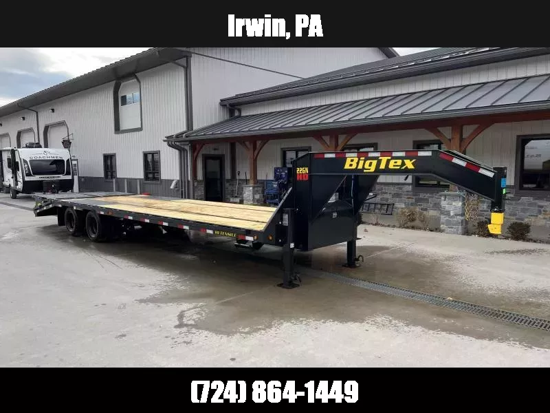 2026 Big Tex Trailers 22GN 102x30' HD Gooseneck Beavertail Deckover Trailer 23900# GVW * FULL WIDTH RAMPS * PIERCED BEAM FRAME * HDSS SUSPENSION * DUAL 25K SEMI STYLE JACKS * TOOLBOX * 30K NECK 1762377569