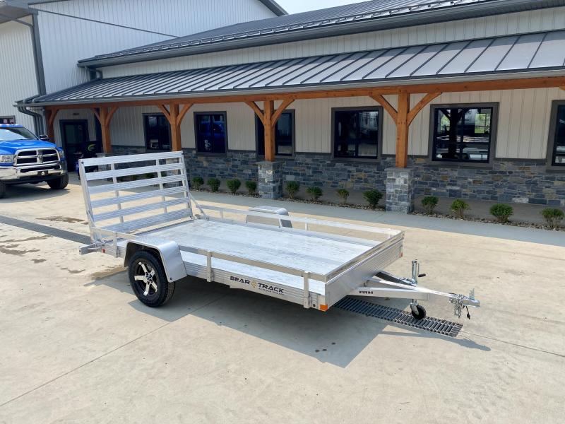 2022 Bear Track 6.5X12' Aluminum Utility Landscape Trailer * EXTRUDED ALUMINUM FLOOR * TORSION SUSPENSION * ALUMINUM WHEELS 2022 Bear Track 6.5X12' Aluminum Utility Landscape Trailer * EXTRUDED ALUMINUM FLOOR * TORSION SUSPENSION * ALUMINUM WHEELS