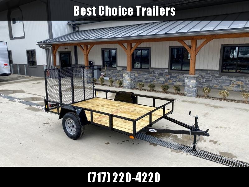 2022 AMO 78x10' Utility Landscape Trailer 2990# GVW * 4' GATE * TOOLESS GATE REMOVAL * 3500# AXLE * 15" RADIAL TIRES 2022 AMO 78x10' Utility Landscape Trailer 2990# GVW * 4' GATE * TOOLESS GATE REMOVAL * 3500# AXLE * 15" RADIAL TIRES