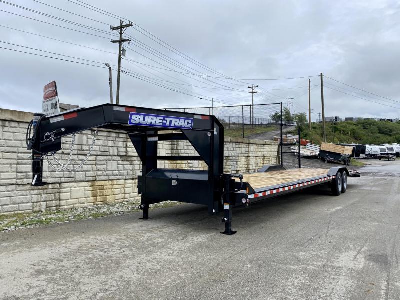 2021 SureTrac 102x36' Gooseneck Car Hauler Equipment Trailer 16000