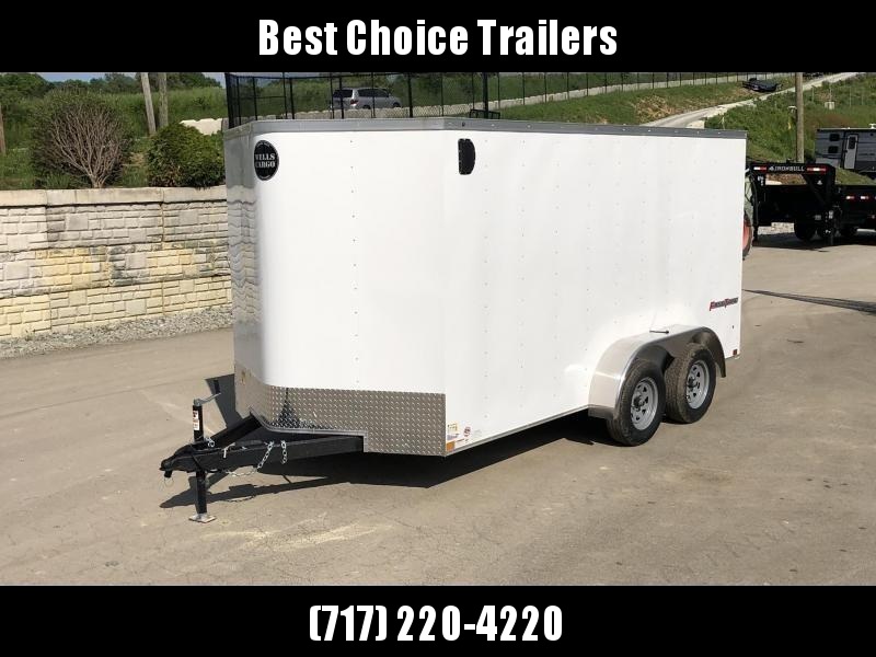 2021 Wells Cargo 7x14' Fastrac Enclosed Cargo Trailer 7000# GVW * WHITE EXTERIOR * RAMP DOOR * V-NOSE * 1 PC ROOF * 16" O.C. WALLS * BULLET LED'S 2021 Wells Cargo 7x14' Fastrac Enclosed Cargo Trailer 7000# GVW * WHITE EXTERIOR * RAMP DOOR * V-NOSE * 1 PC ROOF * 16" O.C. WALLS * BULLET LED'S