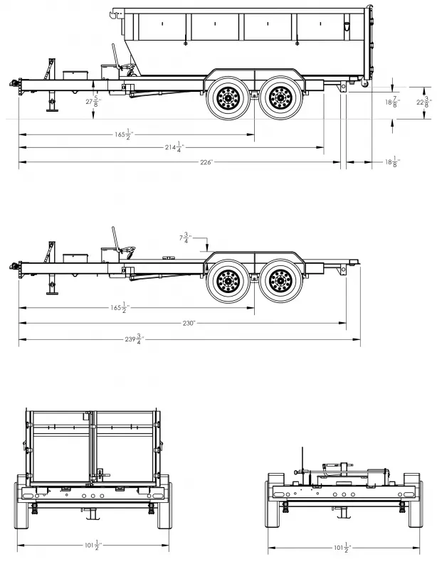 new Dump Trailers Big Tex Trailers  for sale, in Evans City, PA Thumbnail 12