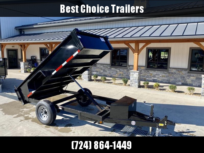 2022 QSA 5x10' Dump Trailer 6000# GVW * POWER UP/DOWN * BARN DOOR GATE * ADJUSTABLE COUPLER * TUBE CROSSMEMBERS * CLEARANCE 2022 QSA 5x10' Dump Trailer 6000# GVW * POWER UP/DOWN * BARN DOOR GATE * ADJUSTABLE COUPLER * TUBE CROSSMEMBERS * CLEARANCE