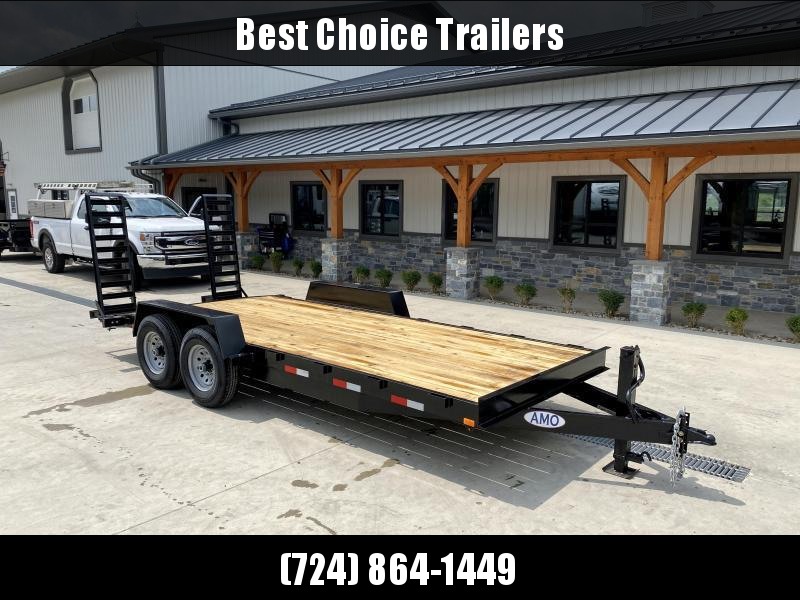 2022 AMO 7x16' Equipment Trailer 12000# GVW * ALL LED LIGHTS * STAND UP RAMPS * BEAVERTAIL * STACKED 6" CHANNEL TONGUE/FRAME * 12K DROP LEG JACK * REMOVABLE FENDERS 2022 AMO 7x16' Equipment Trailer 12000# GVW * ALL LED LIGHTS * STAND UP RAMPS * BEAVERTAIL * STACKED 6" CHANNEL TONGUE/FRAME * 12K DROP LEG JACK * REMOVABLE FENDERS