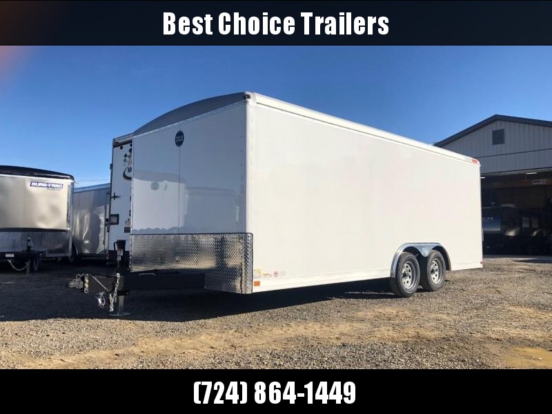 2019 Wells Cargo 8.5x20' Wagon Series Commercial Enclosed Cargo Trailer * WHITE * SCREWLESS EXTERIOR * 1 PIECE ROOF * TORSION * ADJUSTABLE COUPLER * DROP LEG JACK * ARMOR GUARD * OVERSIZE TRIM * CLEARANCE 2019 Wells Cargo 8.5x20' Wagon Series Commercial Enclosed Cargo Trailer * WHITE * SCREWLESS EXTERIOR * 1 PIECE ROOF * TORSION * ADJUSTABLE COUPLER * DROP LEG JACK * ARMOR GUARD * OVERSIZE TRIM * CLEARANCE