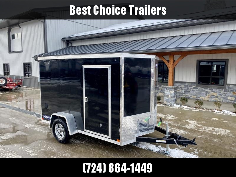 2022 Sure-Trac 6x10' STW Enclosed Cargo Trailer 2990# GVW * BLACK * RAMP DOOR * SCREWLESS * ALUMINUM WHEELS * 4" FRAME * TUBE STUDS * RV DOOR * CLEARANCE 2022 Sure-Trac 6x10' STW Enclosed Cargo Trailer 2990# GVW * BLACK * RAMP DOOR * SCREWLESS * ALUMINUM WHEELS * 4" FRAME * TUBE STUDS * RV DOOR * CLEARANCE