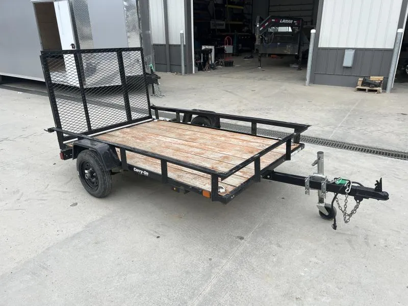 USED 2023 Carry-On 5X8 2000 GVW Utility Trailer * D-RINGS *