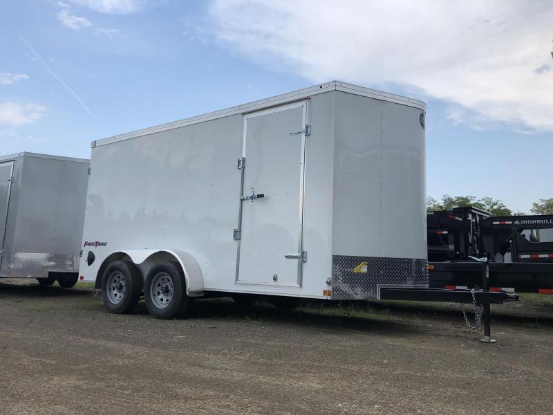 2021 Wells Cargo 7x14' Fastrac Deluxe Enclosed Cargo Trailer 7000# GVW * WHITE EXTERIOR * BARN DOORS * V-NOSE * .030 EXTERIOR * 6'6" HEIGHT * TUBE STUDS * 3/8" WALLS * 1 PC ROOF * 16" O.C. WALLS * BULLET LED'S 2021 Wells Cargo 7x14' Fastrac Deluxe Enclosed Cargo Trailer 7000# GVW * WHITE EXTERIOR * BARN DOORS * V-NOSE * .030 EXTERIOR * 6'6" HEIGHT * TUBE STUDS * 3/8" WALLS * 1 PC ROOF * 16" O.C. WALLS * BULLET LED'S