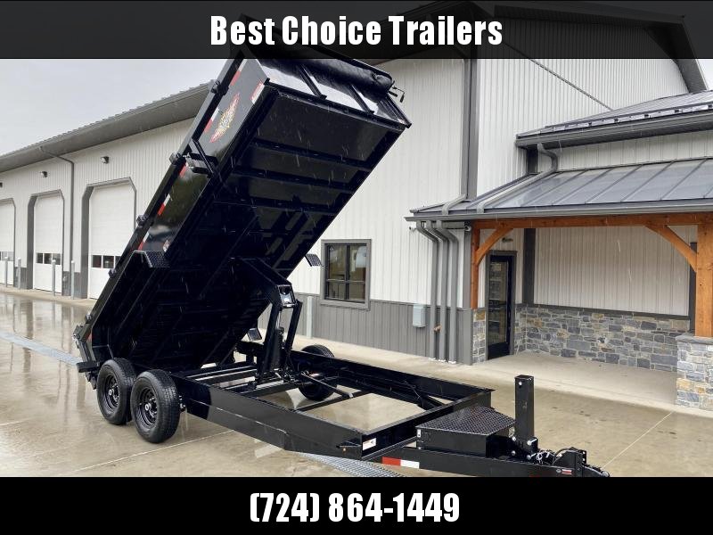 2021 H&H 7x12' Low Profile Dump Trailer 14000# GVW * 7GA FLOOR UPGRADE * HYDRAULIC JACK * 4" RAMPS * DELUXE TARP WITH SHROUD * 8" FRAME * SCISSOR HOIST * COMBO GATE 2021 H&H 7x12' Low Profile Dump Trailer 14000# GVW * 7GA FLOOR UPGRADE * HYDRAULIC JACK * 4" RAMPS * DELUXE TARP WITH SHROUD * 8" FRAME * SCISSOR HOIST * COMBO GATE
