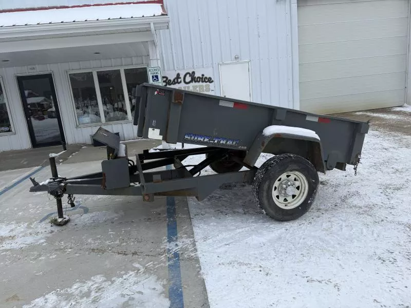 USED Sure-Trac 5x8 5,000 GVW Dump Trailer
