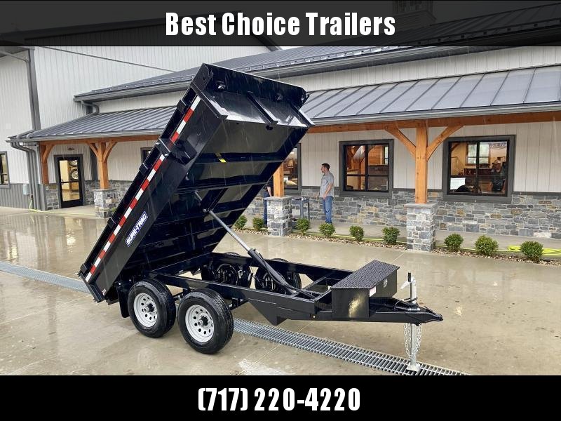 2023 Sure-Trac 6x10' Deckover Dump Trailer 7000# GVW * INTEGRATED KEYWAY * SPARE MOUNT * TARP PREP * D-RINGS * POWER UP/ DOWN * TRIPLE TUBE TONGUE * BULLET LED'S * RADIALS * POWDERCOATED * SEALED HARNESS * CLEARANCE 2023 Sure-Trac 6x10' Deckover Dump Trailer 7000# GVW * INTEGRATED KEYWAY * SPARE MOUNT * TARP PREP * D-RINGS * POWER UP/ DOWN * TRIPLE TUBE TONGUE * BULLET LED'S * RADIALS * POWDERCOATED * SEALED HARNESS * CLEARANCE
