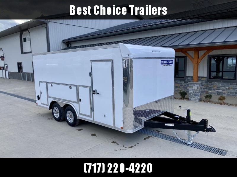 2022 Sure-Trac 8.5x16' Enclosed Contractor Pro 9900# GVW * COMMERCIAL ENCLOSED TRAILER * TOOLCRIB C/S * 5200# TORSION AXLES * HD RAMP DOOR * INTEGRATED KNIFE EDGE * REINFORCED FRAME/STRUCTURE/GUSSETS * SCREWLESS * BACKUP LIGHTS * EXT TONGUE * ADJUSTABLE C 2022 Sure-Trac 8.5x16' Enclosed Contractor Pro 9900# GVW * COMMERCIAL ENCLOSED TRAILER * TOOLCRIB C/S * 5200# TORSION AXLES * HD RAMP DOOR * INTEGRATED KNIFE EDGE * REINFORCED FRAME/STRUCTURE/GUSSETS * SCREWLESS * BACKUP LIGHTS * EXT TONGUE * ADJUSTABLE C