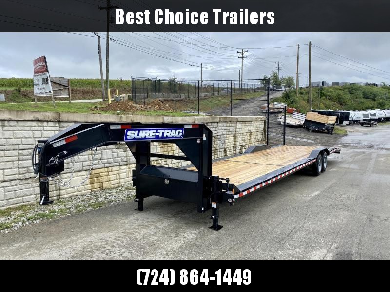 2021 Sure-Trac 102x36' Gooseneck Car Hauler Equipment Trailer 16000# GVW * 8' SLIDE OUT PUNCH PLATE RAMPS * 102" DECK * DRIVE OVER FENDERS * BUGGY HAULER * DUAL JACKS * FRONT TOOLBOX * RUBRAIL/STAKE POCKETS/D-RINGS * 17.5" 16-PLY RUBBER 2021 Sure-Trac 102x36' Gooseneck Car Hauler Equipment Trailer 16000# GVW * 8' SLIDE OUT PUNCH PLATE RAMPS * 102" DECK * DRIVE OVER FENDERS * BUGGY HAULER * DUAL JACKS * FRONT TOOLBOX * RUBRAIL/STAKE POCKETS/D-RINGS * 17.5" 16-PLY RUBBER
