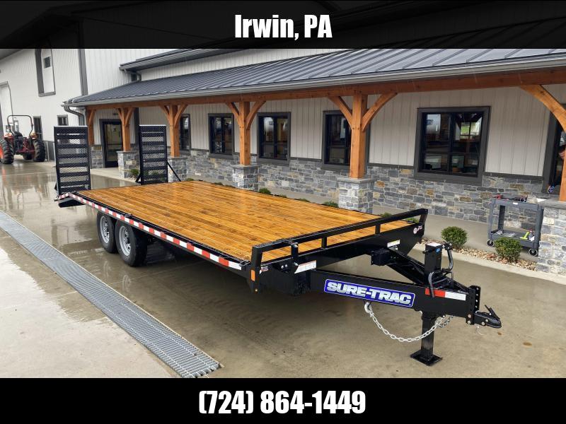 2024 Sure-Trac 102x22 Beavertail Deckover Trailer 15000# GVW * HD 4 ...