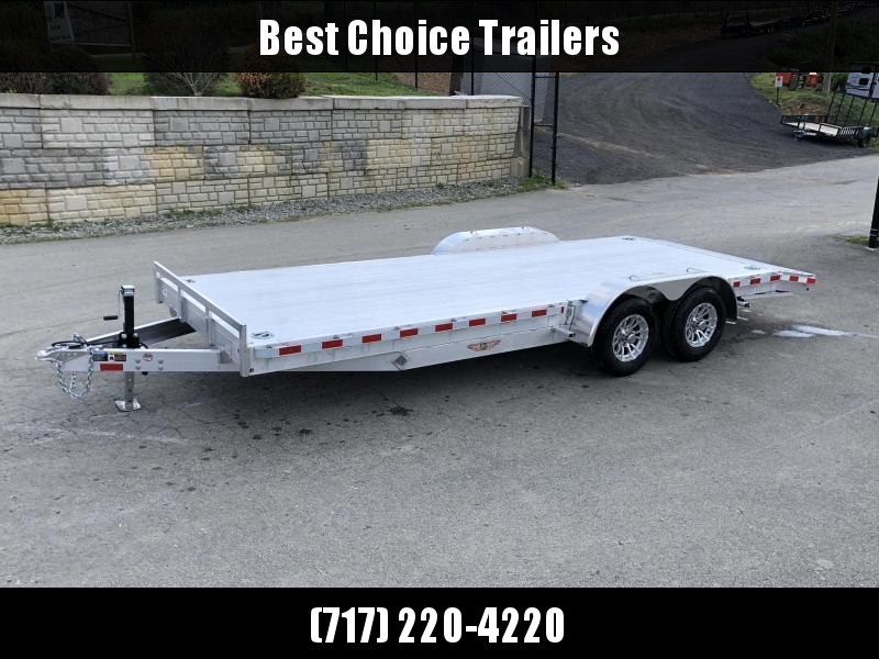 2021 H and H 7x18' Aluminum Car Hauler Trailer 7000# GVW * HEAVY DUTY 6" TONGUE/FRAME * EXTRUDED BEAVERTAIL * SET BACK JACK * ALUMINUM WHEELS * REMOVABLE FENDERS * CHANNEL C/M * RUBRAIL 2021 H and H 7x18' Aluminum Car Hauler Trailer 7000# GVW * HEAVY DUTY 6" TONGUE/FRAME * EXTRUDED BEAVERTAIL * SET BACK JACK * ALUMINUM WHEELS * REMOVABLE FENDERS * CHANNEL C/M * RUBRAIL