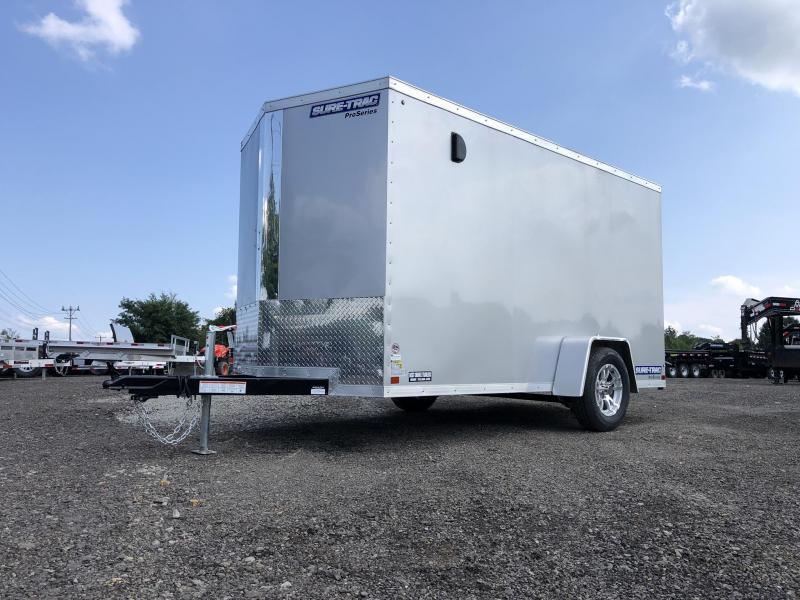 2021 Sure-Trac 6x12' STW Enclosed Cargo Trailer 2990# GVW * SILVER * RAMP DOOR 2021 Sure-Trac 6x12' STW Enclosed Cargo Trailer 2990# GVW * SILVER * RAMP DOOR