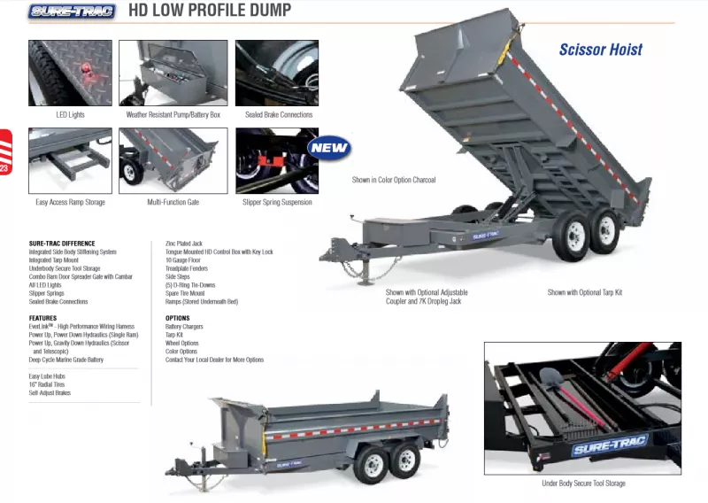 new Dump Trailers Sure-Trac for sale, in Irwin, PA Thumbnail 44