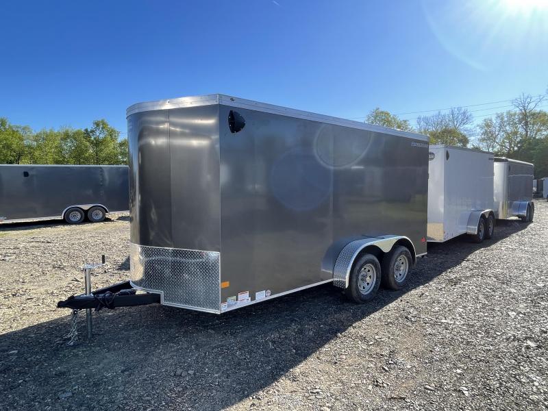 2021 Wells Cargo 7x14' Enclosed Motorcycle Trailer 7000# GVW * CHARCOAL EXTERIOR * 6'6" INTERIOR HEIGHT * D-RINGS * SCREWLESS * STABILIZER JACKS * WHEEL CHOCK * TRANSITION PLATE * RAMP DOOR * RV DOOR * CLEARANCE 2021 Wells Cargo 7x14' Enclosed Motorcycle Trailer 7000# GVW * CHARCOAL EXTERIOR * 6'6" INTERIOR HEIGHT * D-RINGS * SCREWLESS * STABILIZER JACKS * WHEEL CHOCK * TRANSITION PLATE * RAMP DOOR * RV DOOR * CLEARANCE