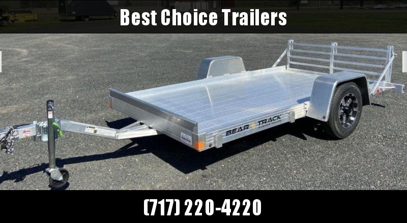 2023 Bear Track 5.5x10' Aluminum Utility Landscape Trailer * EXTRUDED ALUMINUM FLOOR * TORSION SUSPENSION * ALUMINUM WHEELS * BI FOLD GATE 2023 Bear Track 5.5x10' Aluminum Utility Landscape Trailer * EXTRUDED ALUMINUM FLOOR * TORSION SUSPENSION * ALUMINUM WHEELS * BI FOLD GATE