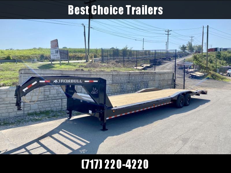 2022 Ironbull 102x34' Gooseneck 2-Car Hauler Trailer 14000# GVW * OVERWIDTH RAMPS * 102" DECK * DRIVE OVER FENDERS * BUGGY HAULER * DUAL JACKS * TOOLBOX 2022 Ironbull 102x34' Gooseneck 2-Car Hauler Trailer 14000# GVW * OVERWIDTH RAMPS * 102" DECK * DRIVE OVER FENDERS * BUGGY HAULER * DUAL JACKS * TOOLBOX