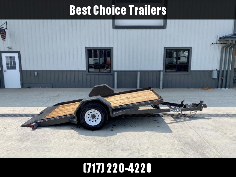 2022 Corn Pro 6x12' Single Axle Gravity Tilt Scissor Lift Hauler Equipment Trailer 5000# GVW * GRAY * TORSION * ADJUSTABLE COUPLER * CHAIN TRAY * RUBRAIL/STAKE POCKETS/D-RINGS * CLEARANCE 2022 Corn Pro 6x12' Single Axle Gravity Tilt Scissor Lift Hauler Equipment Trailer 5000# GVW * GRAY * TORSION * ADJUSTABLE COUPLER * CHAIN TRAY * RUBRAIL/STAKE POCKETS/D-RINGS * CLEARANCE