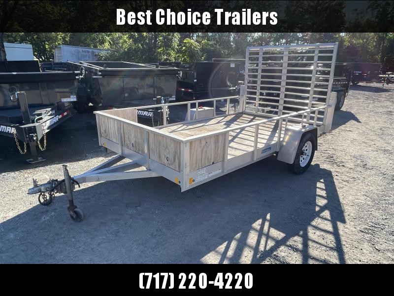 USED 2011 MTI Trailers 6x12 Aluminum Utility Landscape Trailer 2990# GVW * TUBE FRAME * REAR JACKSTANDS * HIGH SIDES USED 2011 MTI Trailers 6x12 Aluminum Utility Landscape Trailer 2990# GVW * TUBE FRAME * REAR JACKSTANDS * HIGH SIDES
