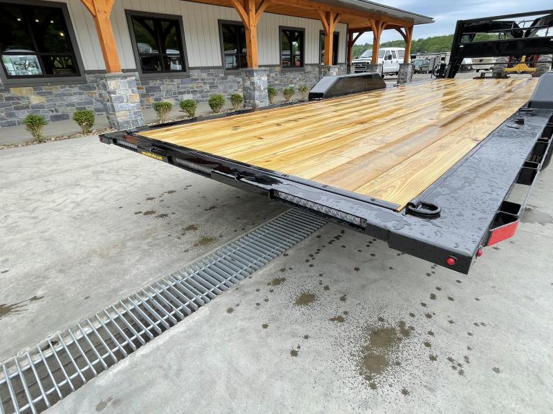 2021 H&amp;H 102x24� Gooseneck Power Tilt Equipment Trailer