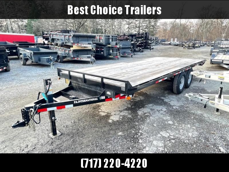 USED 2021 PA International 102x20' Deckover Flatbed Trailer 9990# GVW USED 2021 PA International 102x20' Deckover Flatbed Trailer 9990# GVW