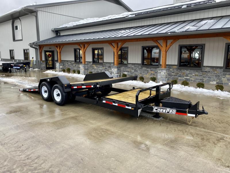 2021 Corn Pro 7x19+4 Gravity Tilt Equipment Trailer 12000# GVW * TORSION SUSPENSION * LOW LOAD ANGLE * TOOLBOX * HD COUPLER * URETHANE PAINT * SPARE TIRE MOUNT * LED LIGHTING * 12K DROP LEG JACK * RUBRAIL/STAKE POCKETS 2021 Corn Pro 7x19+4 Gravity Tilt Equipment Trailer 12000# GVW * TORSION SUSPENSION * LOW LOAD ANGLE * TOOLBOX * HD COUPLER * URETHANE PAINT * SPARE TIRE MOUNT * LED LIGHTING * 12K DROP LEG JACK * RUBRAIL/STAKE POCKETS