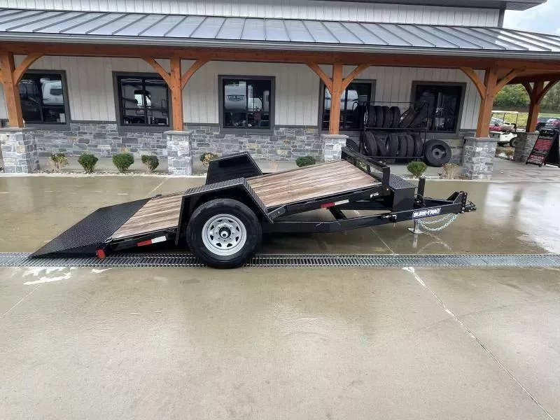 2026 Sure-Trac 78"x12' 7800# GVW Tilt Equipment Trailer Scissor Hauler * TOOLBOX * TORSION SUSPENSION * RUBRAIL/STAKE POCKETS/D-RINGS * DROP LEG JACK * ADJUSTABLE COUPLER * CUSHION CYLINDER